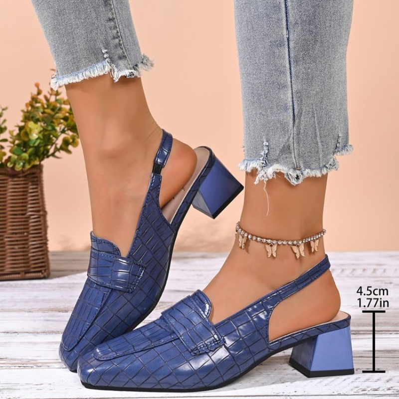 Women'S Shoes For Work - pumps slingback heel shoes women chunky