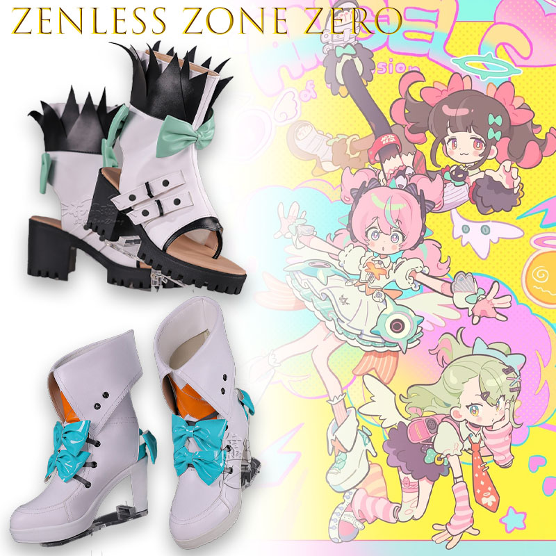 Women'S Shoes Zone - Aria Zenless Zone Zero Cosplay Shoes
