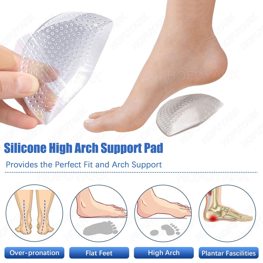 Women'S Shoes High Arch Support - Silicone High Arch Support Pads for