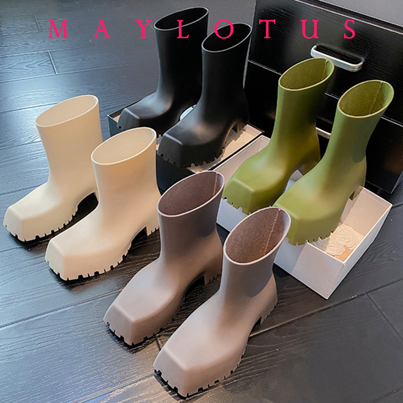 New Fashion Square Toe Thick S - Women'S Shoes For Work recension och pris
