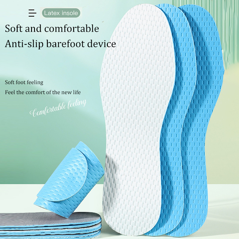 Latex Insoles Soft Sweat Absor - Women'S Shoes High Arch Support recension och pris