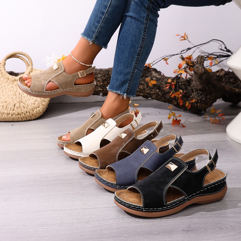 Women Plus Size Wide Fit Wedge - Women'S Shoes For Bunions recension och pris