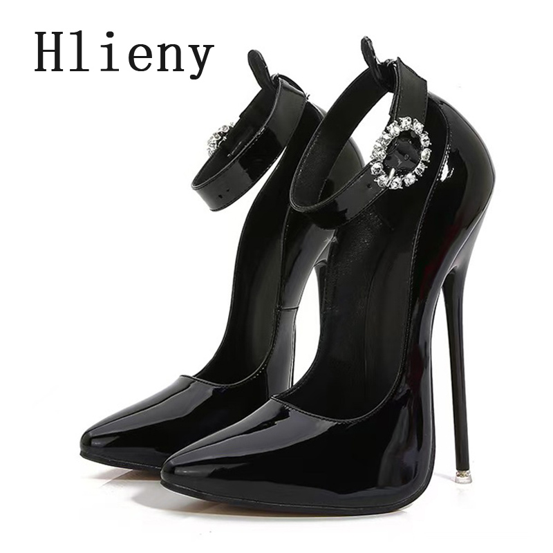 Hlieny Super High Heels 16cm W - Patent Leather Pump recension och pris