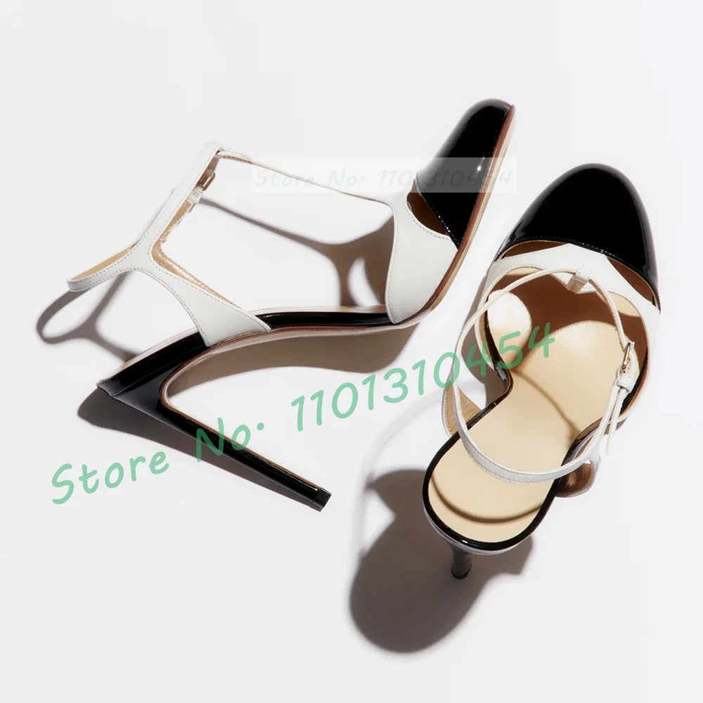 Two Tones T-bar Sandals For Wo - Women'S Shoes For Work recension och pris