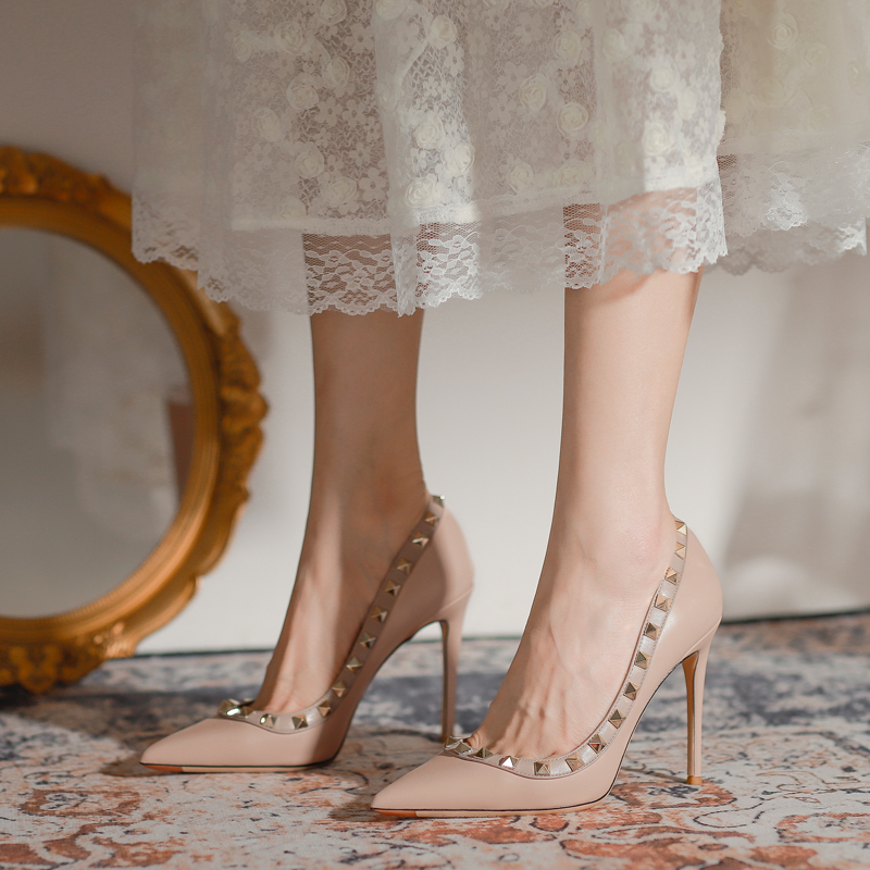2025 New Luxury Brand High Hee - Patent Leather Pump recension och pris
