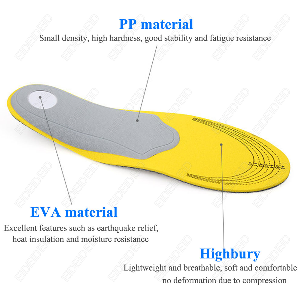Orthopedic Insoles Flat Feet H - Women'S Shoes High Arch Support recension och pris