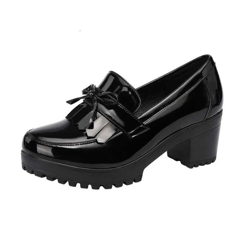 6cm Small Size 33-43 Tassel Me - Patent Leather Pump recension och pris
