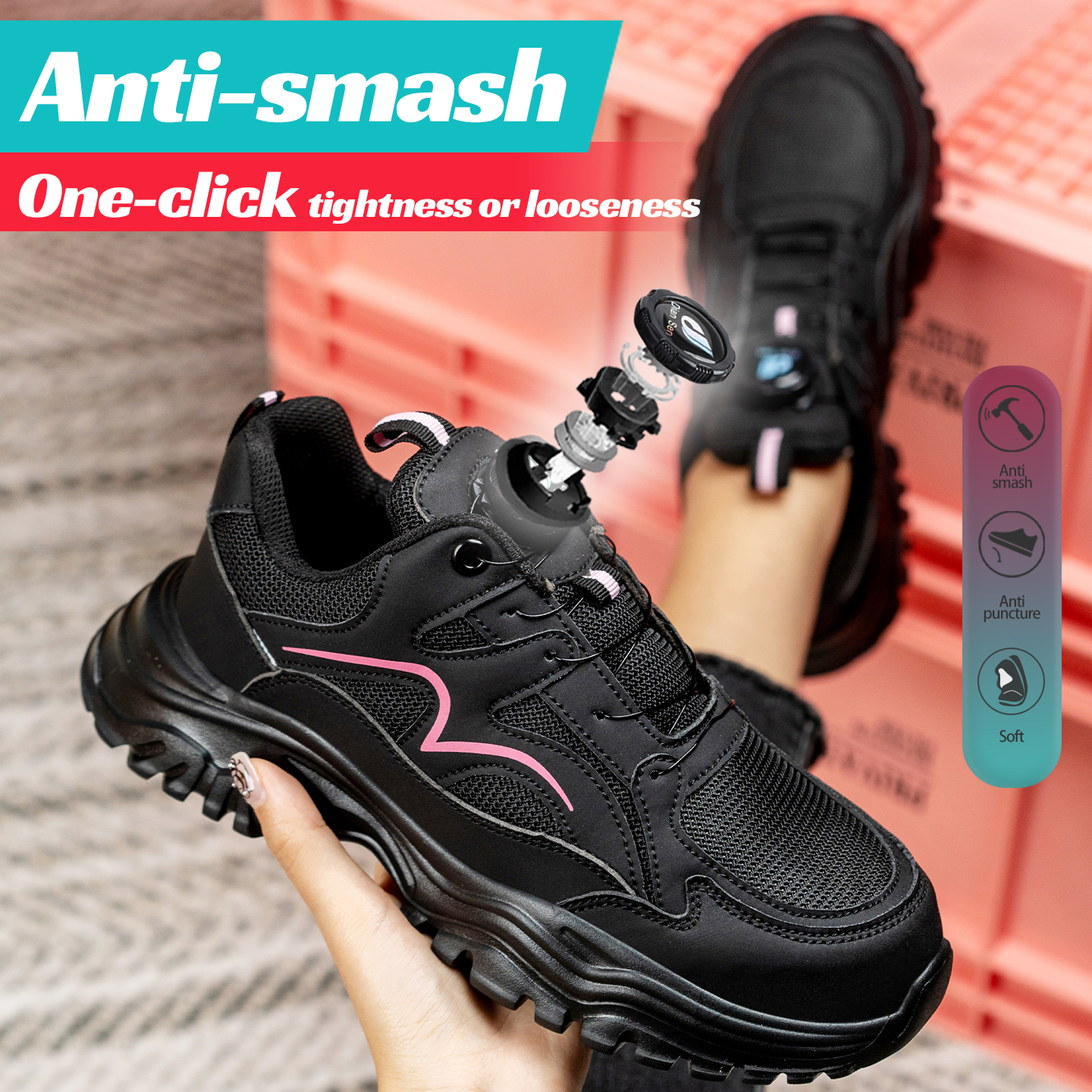 Womens Work Shoes Steel Toe Sa - Women'S Shoes For Work recension och pris