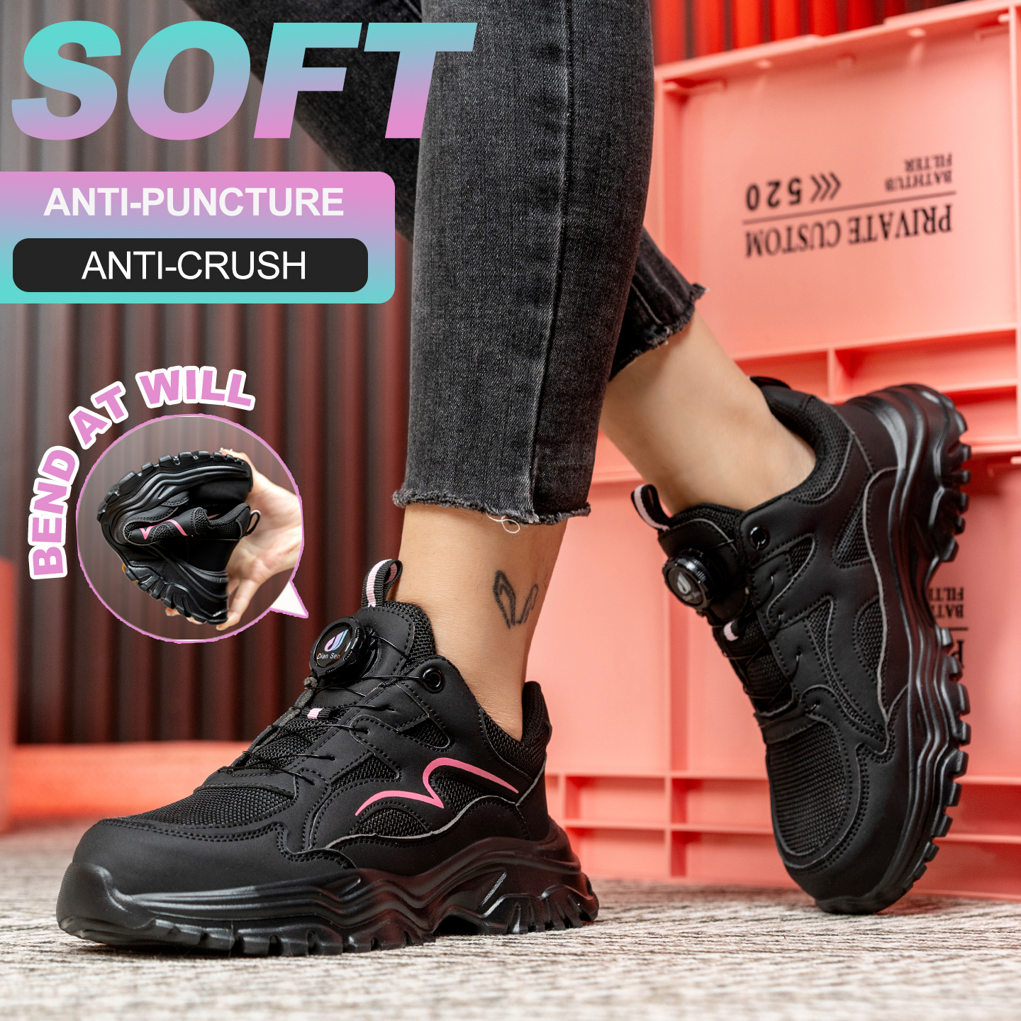 Womens Work Shoes Steel Toe Sa - Women'S Shoes For Work recension och pris