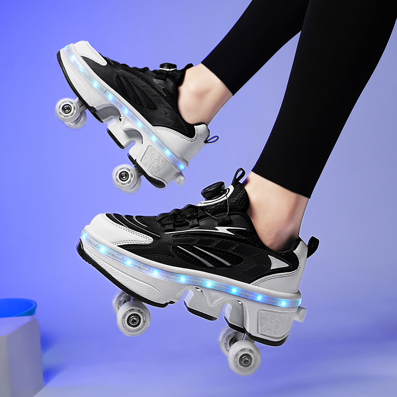 Double-Row Four-Wheel Roller S - Women'S Shoes Professional recension och pris