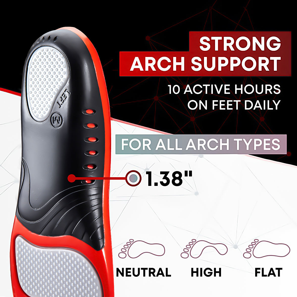 220+ Lbs Heavy Duty High Arch  - Women'S Shoes High Arch Support recension och pris