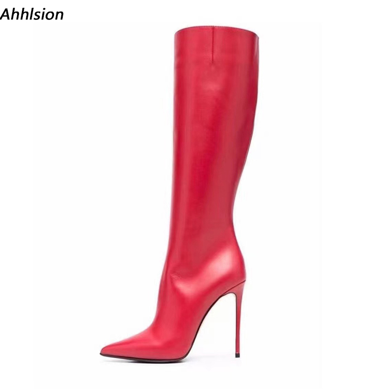 Ahhlsion Handmade Women Winter - Zip Up Boots Short recension och pris