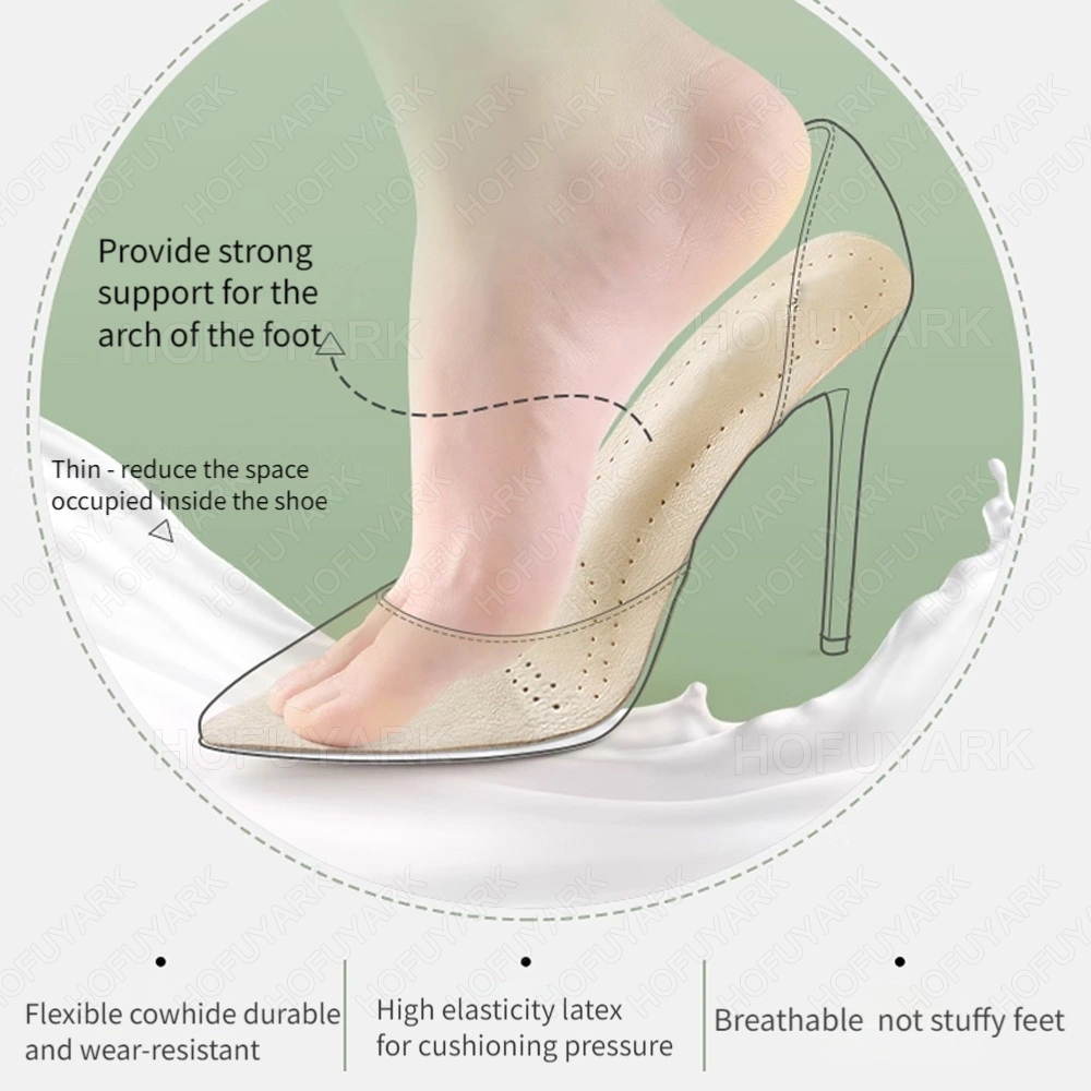 Self-adhesive Leather Insoles  - Women'S Shoes High Arch Support recension och pris
