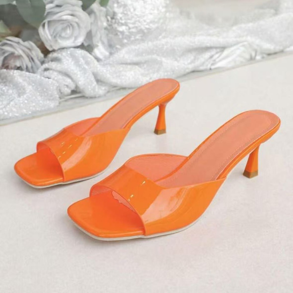 Fashion Fish Mouth Slippers Su - Peep Toe Heels recension och pris