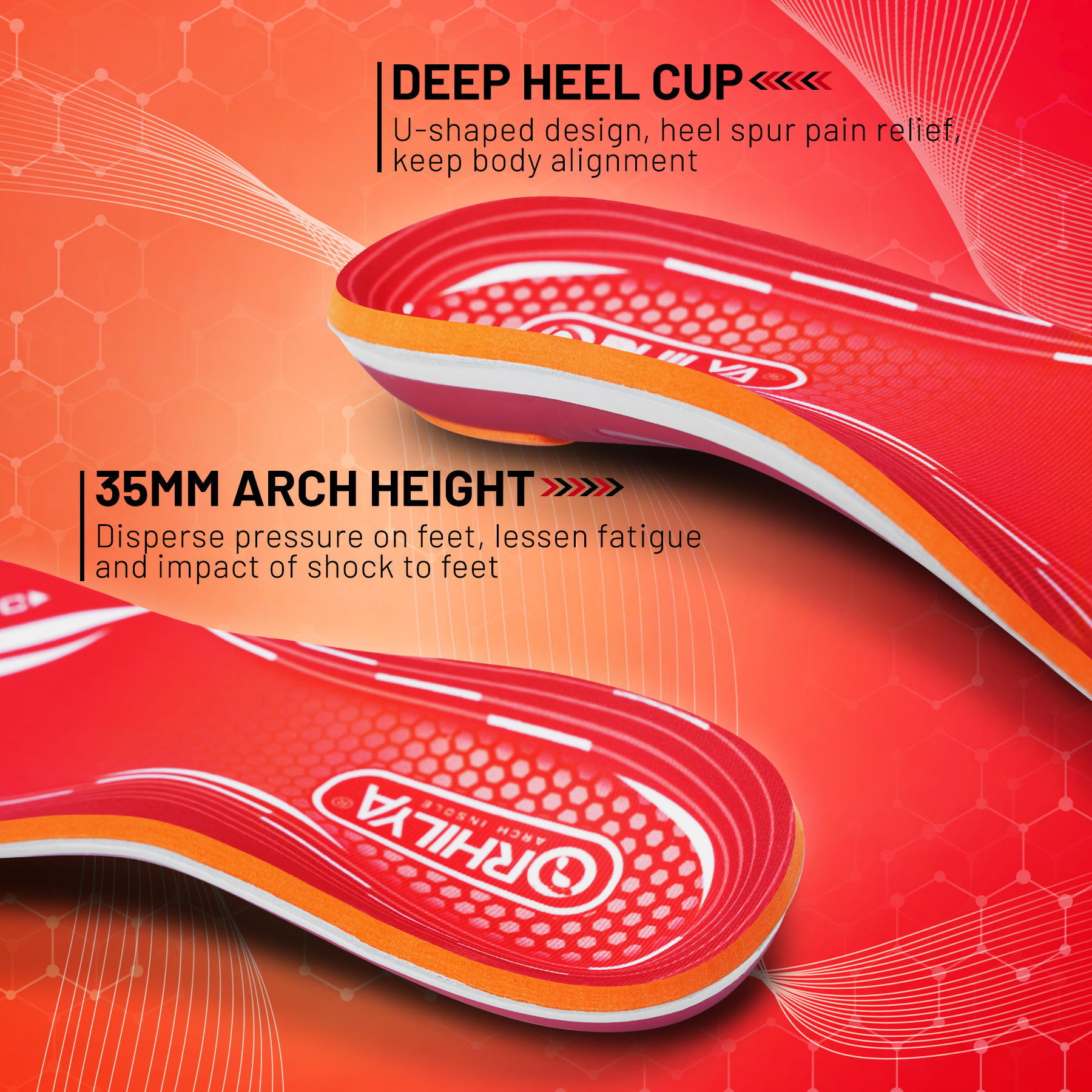 220lbs+ Plantar Fasciitis Orth - Women'S Shoes High Arch Support recension och pris
