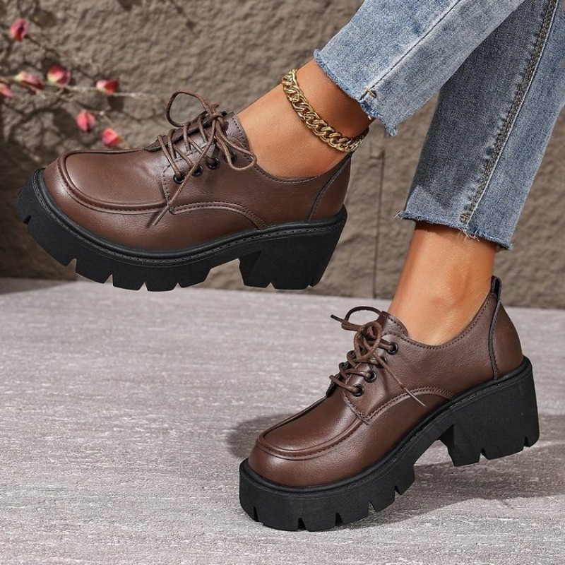 Large Size Thick-soled Loafers - Women'S Shoes Professional recension och pris
