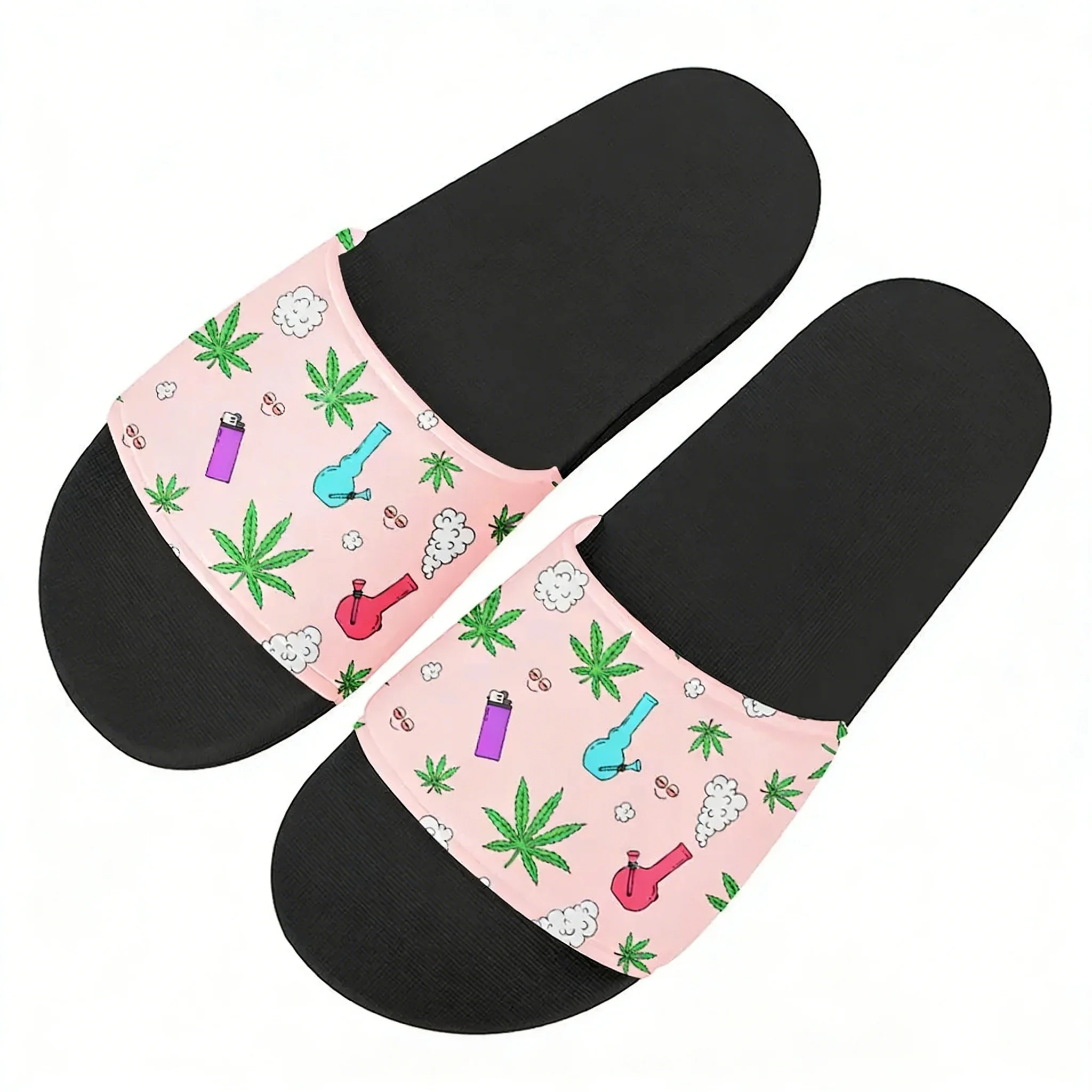 Leaf Weed Rasta Marijuana Red  - Women'S Shoes Yellow recension och pris