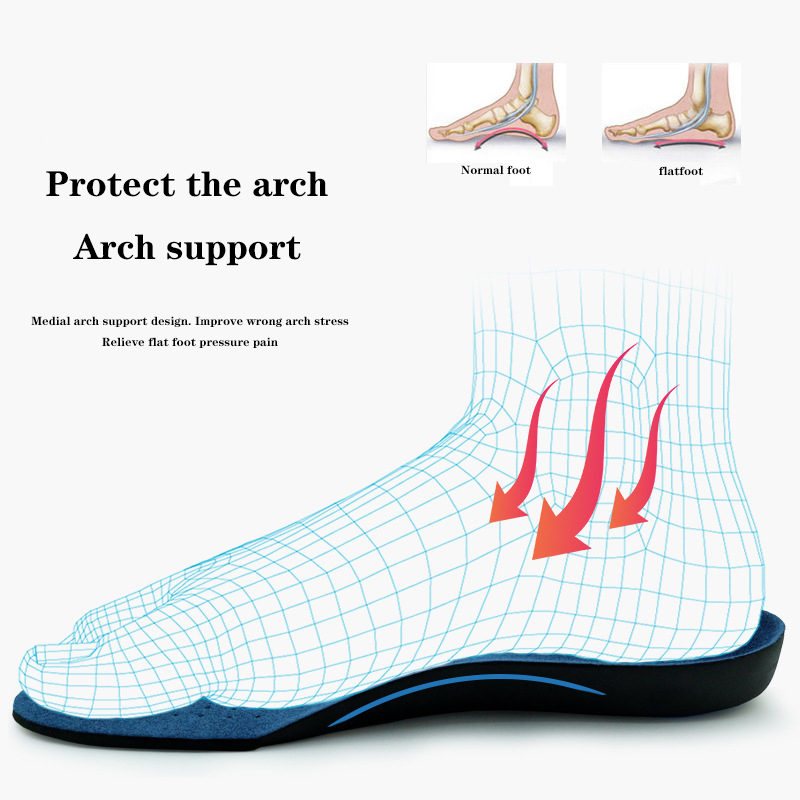 1 Pair Orthotic Insoles For Fl - Women'S Shoes High Arch Support recension och pris