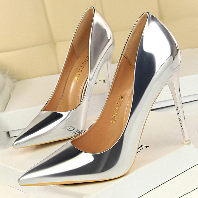 BIGTREE Shoes Woman Pumps Pate - Patent Leather Pump recension och pris