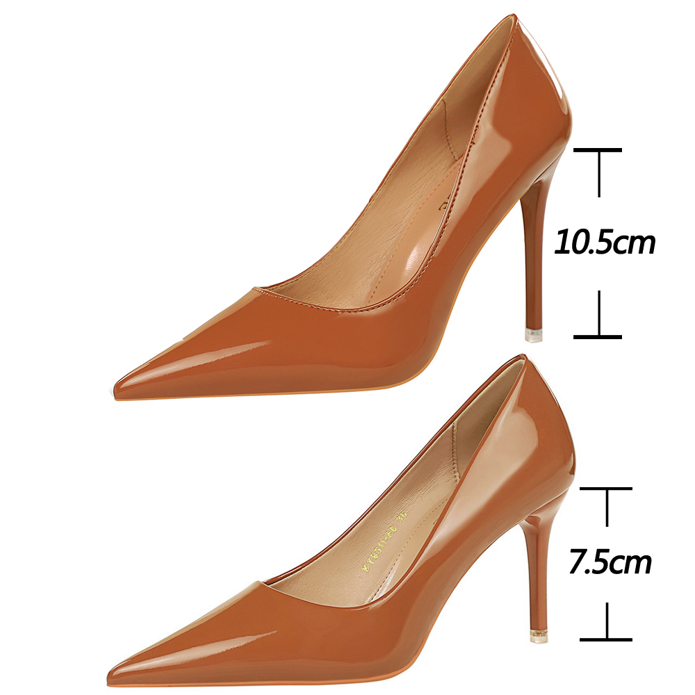 BIGTREE Shoes Patent Leather S - Patent Leather Pump recension och pris