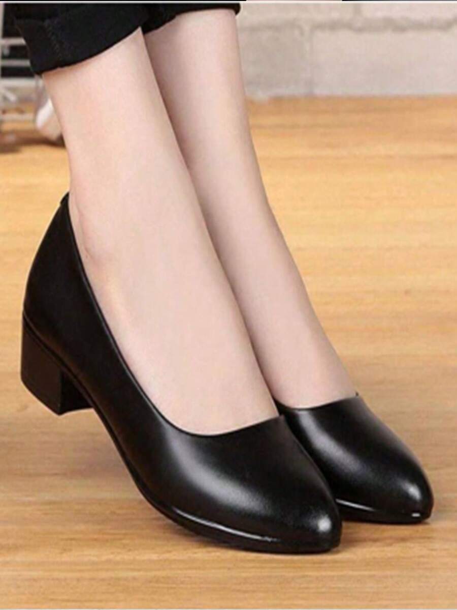 Women Professional Mid Heel Pu - Women'S Shoes Professional recension och pris